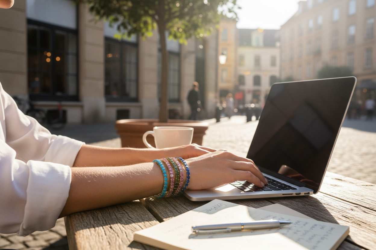 Colored CZ Bracelets