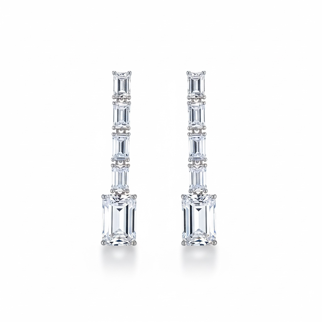 Emerald Drop Earrings