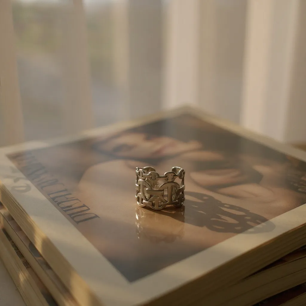 Link Silver Ring
