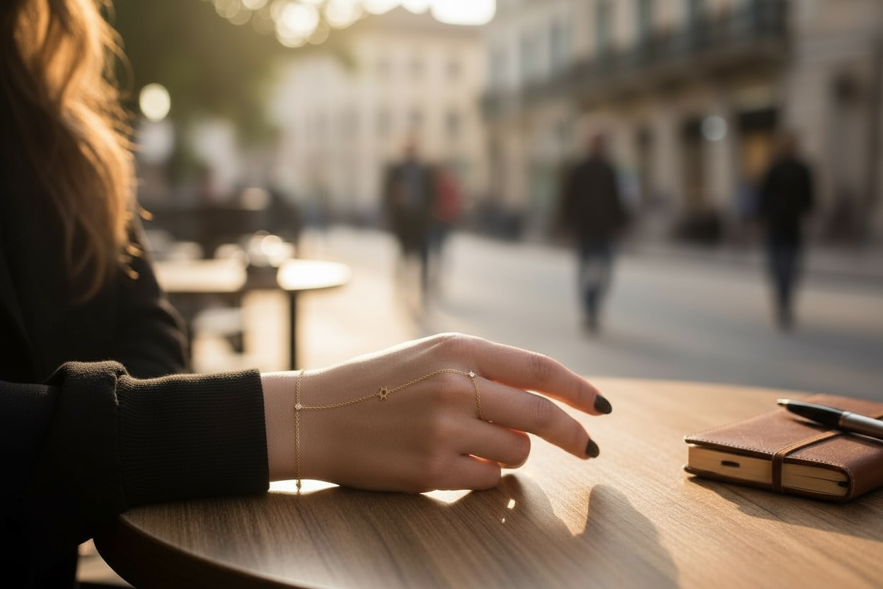 Star of David Hand Chain