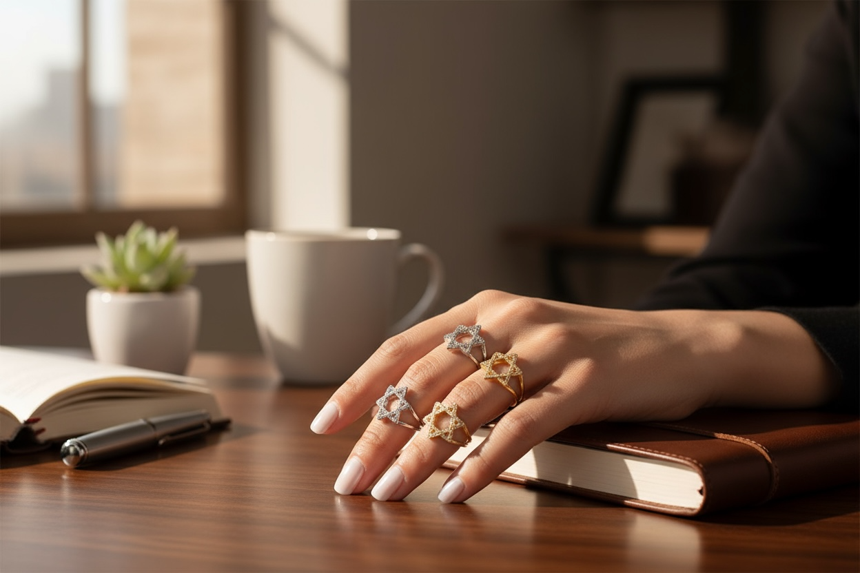 Star of David Rings