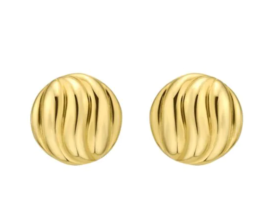 Swirly Round Studs
