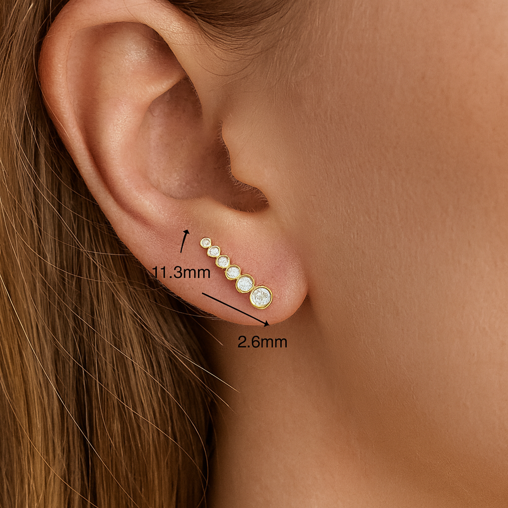 Graduated Round Bezel Climber