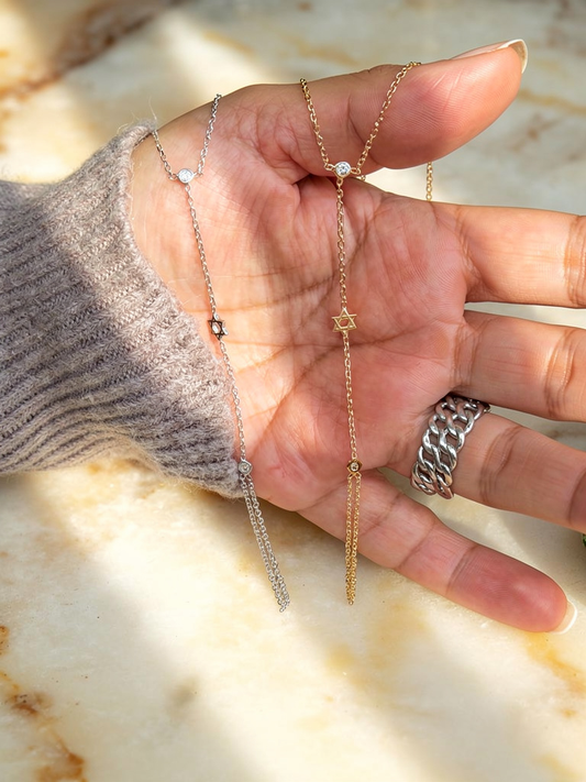 Star of David Hand Chain