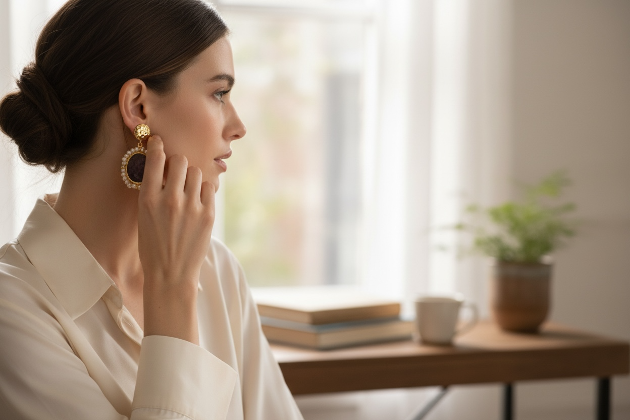Statement earrings