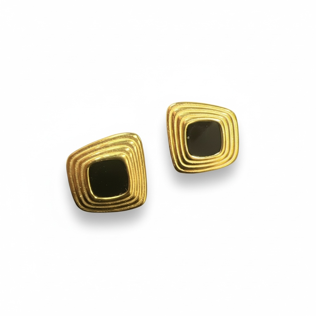 Square Statement Earrings