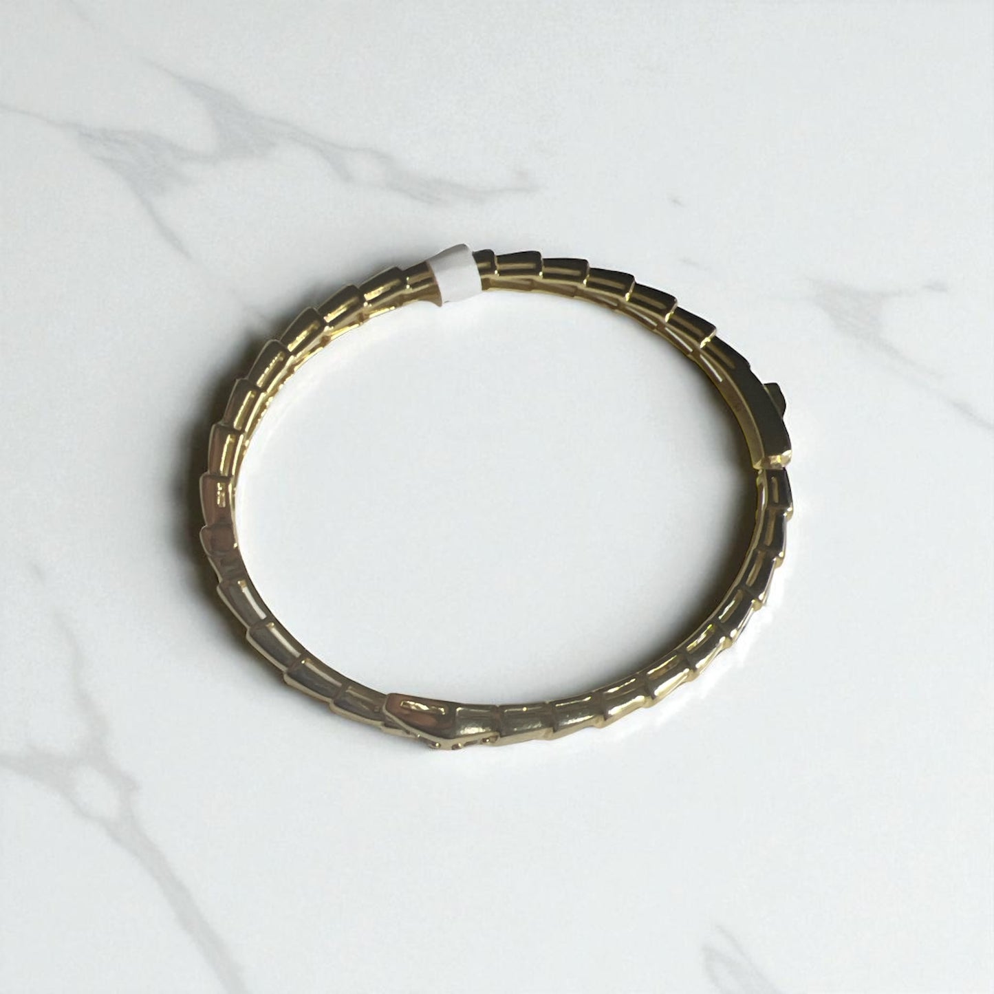 Gold Snake Bangle