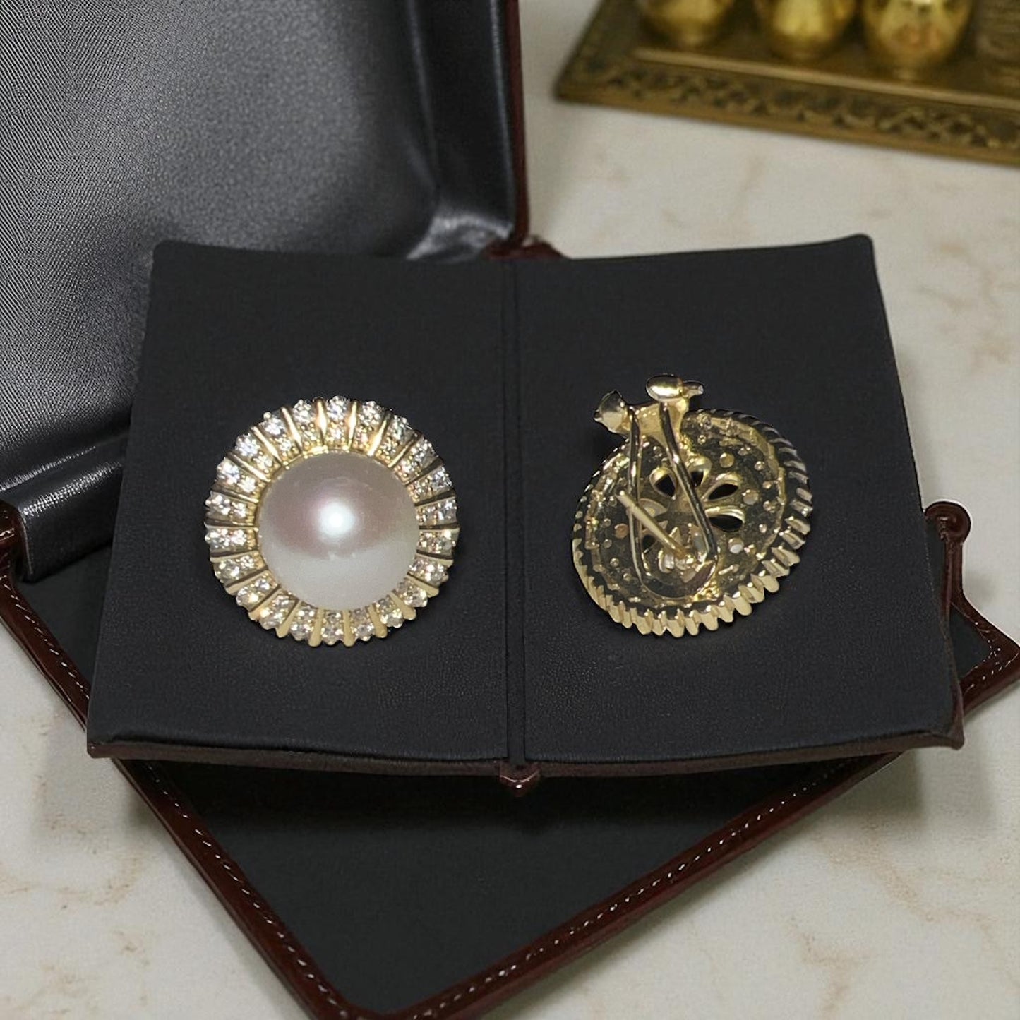 Pearl Statement Earrings