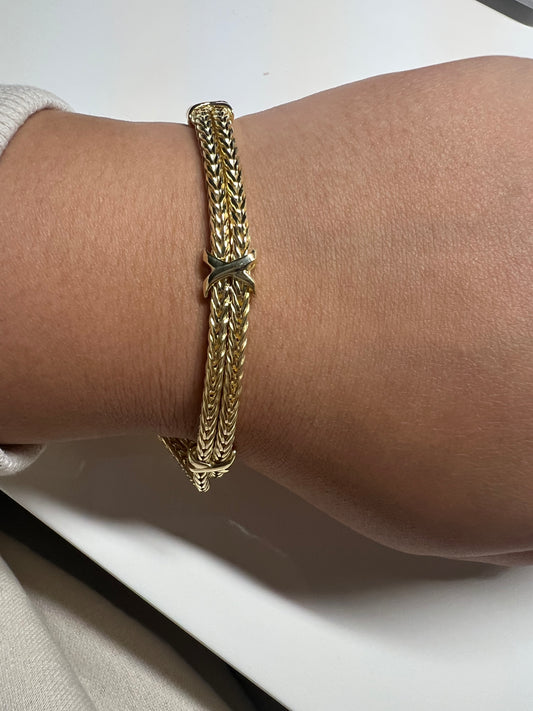 Double link bracelet