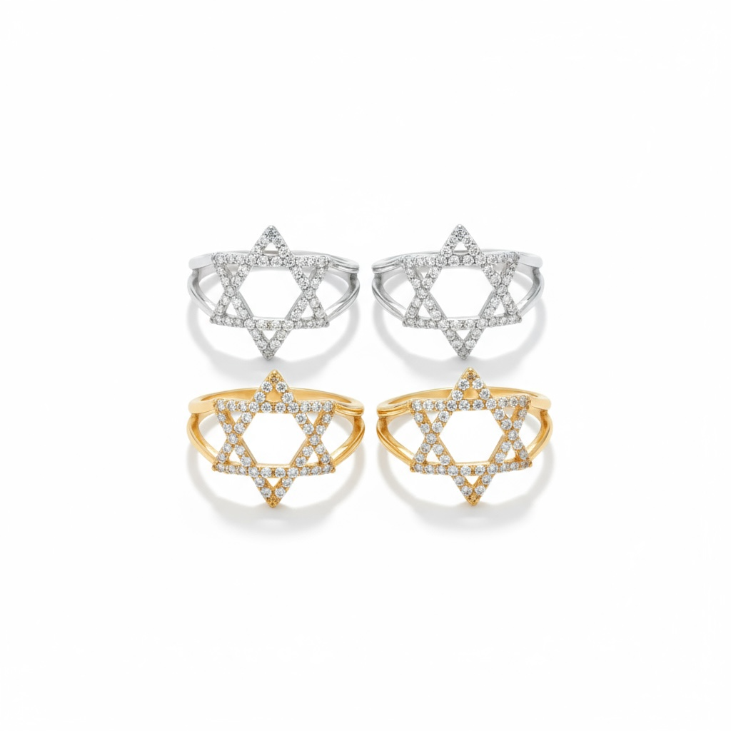 Star of David Rings