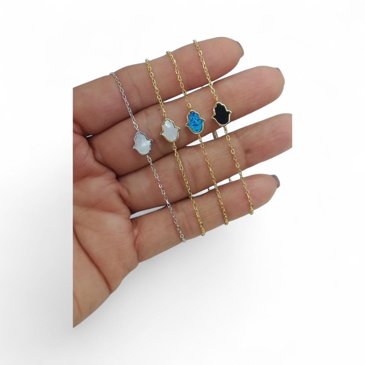 Chamsa dainty bracelets