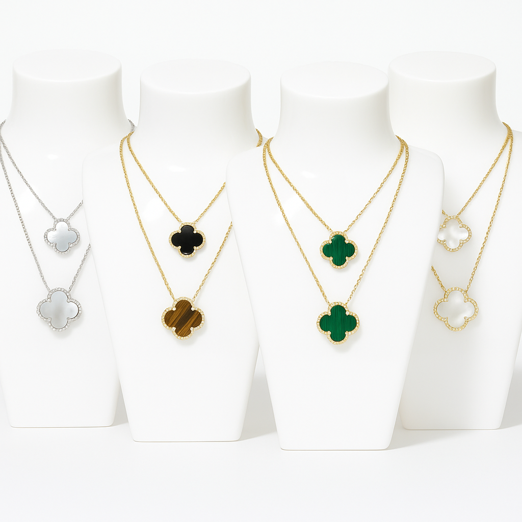Clover necklaces