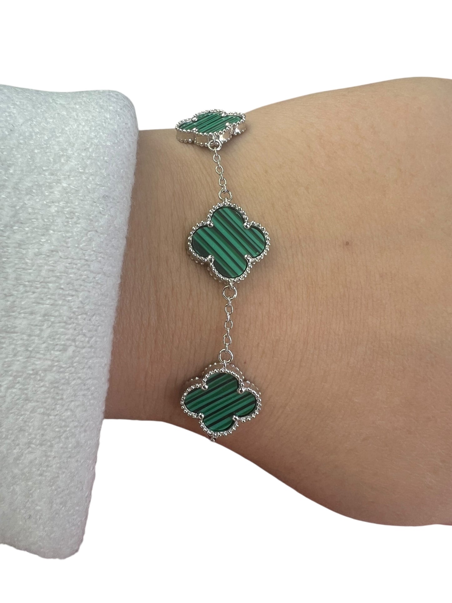 Colored Clover bracelet