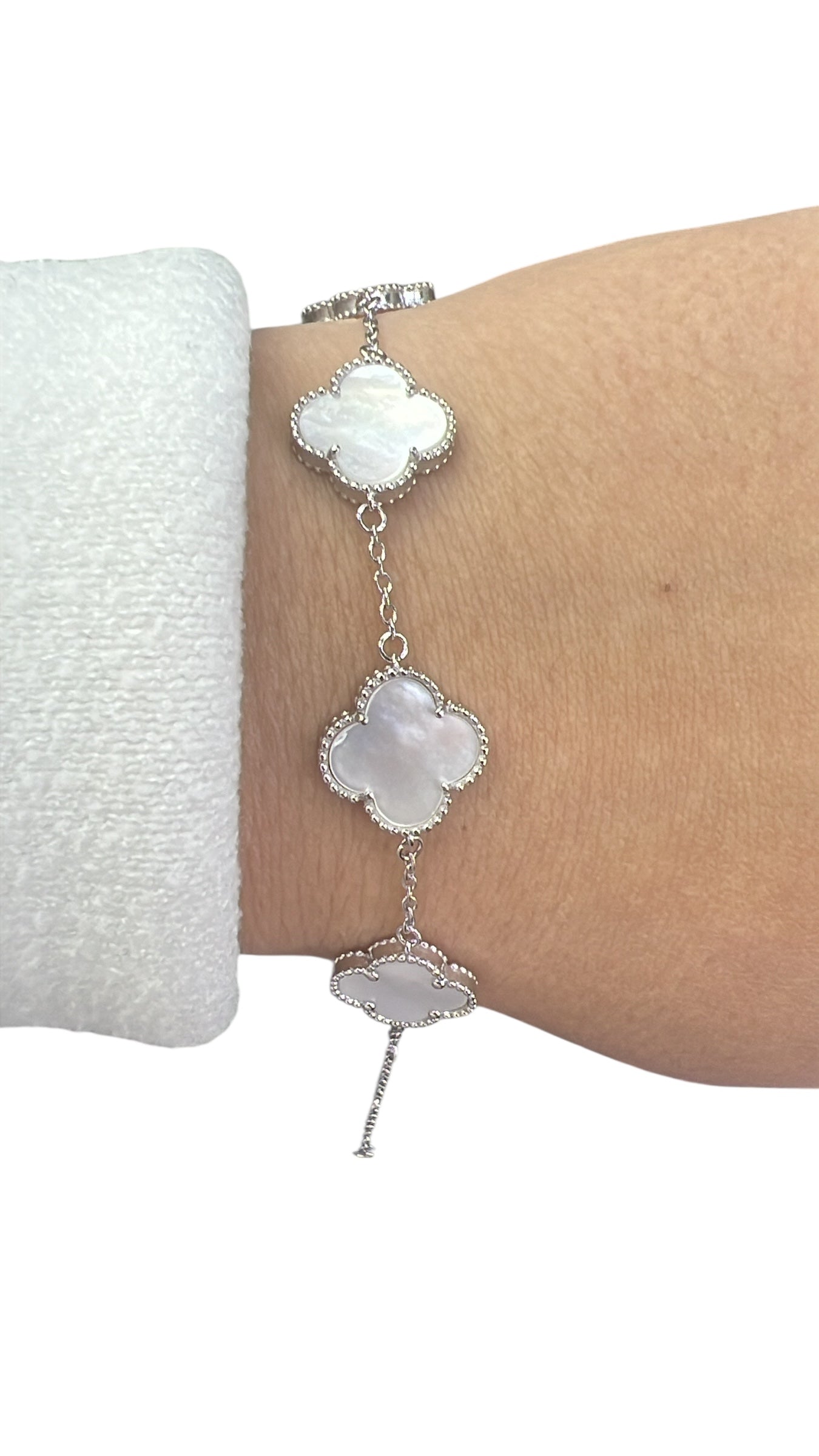 Colored Clover bracelet